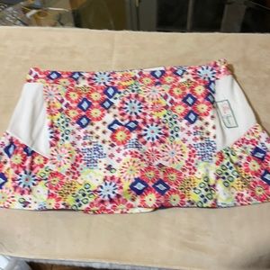 Lillie green golf skort